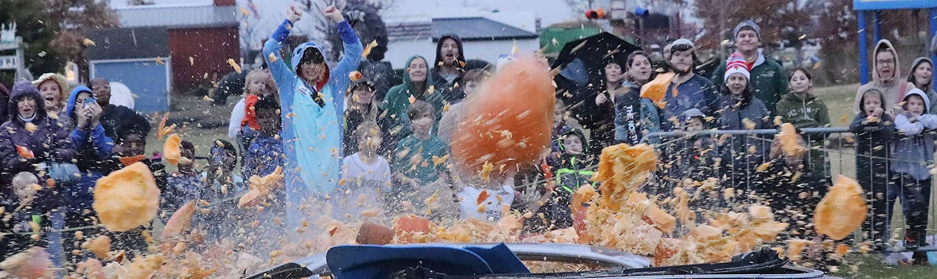 Pumpkin Smash at Rader Family Farms