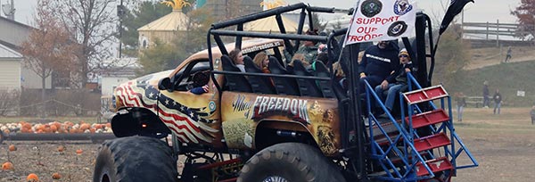 Rader Family Farms and Wheels of Freedom Monster Truck